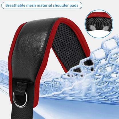 ZINMARK Shoulder Strap 79" with Cushion and Double Adjustable Buckles and Metal Hooks for Briefcase Bag, Luggage Bag and More