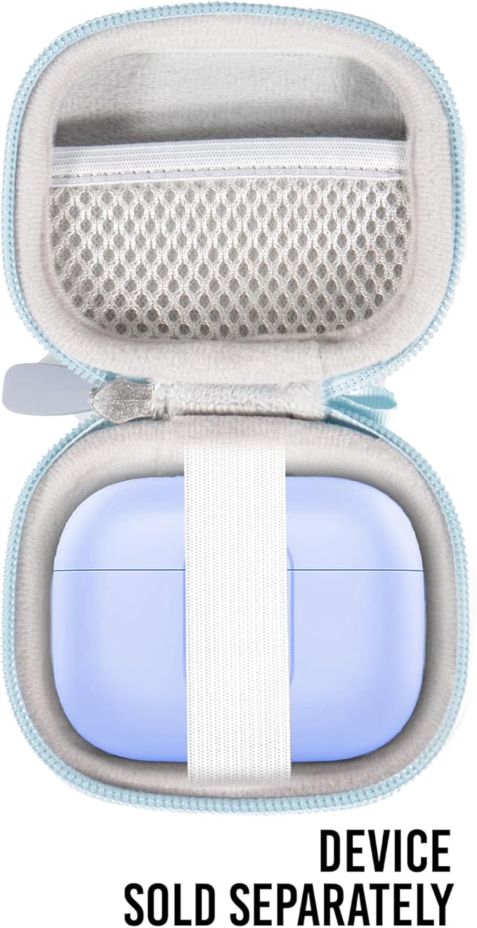 getgear case for Btootos A90 Wireless Earbuds with Noise Cancelling Mic LED Display (Blue)