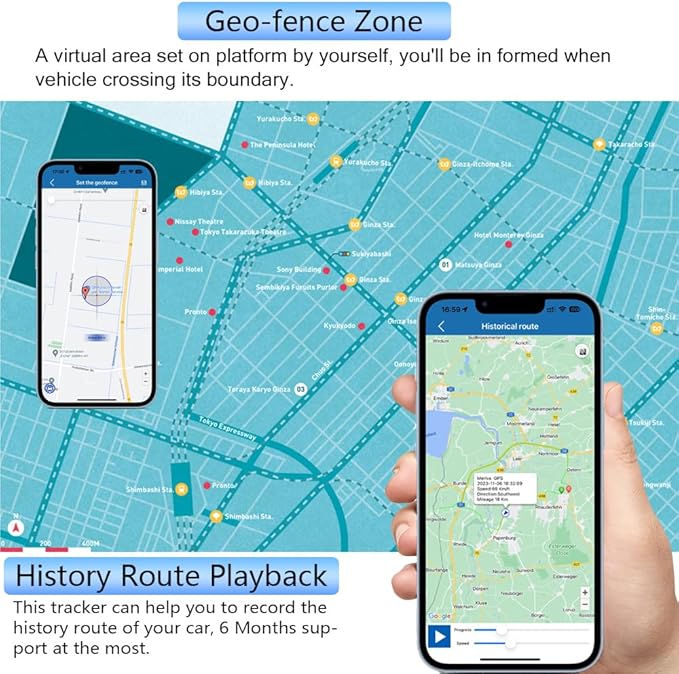 Winnes GPS Tracker for Vehicles 4G LTE Car Tracker Device Hidden up to 100 Days Long Battery Rastreador GPS para Carros Strong Magnetic Tracker Device for Vehicles Fleet Trailer Anti Theft TK905B