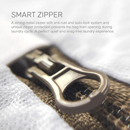 Extra Large Mesh Laundry Bags for Delicates - 2 Jumbo XXL Durable Laundry Bag Mesh Wash Bags with Hanging Loop. Garment Safe and Organizer for Washing Machine, Clothes, Lingerie, Sheets, and Blankets