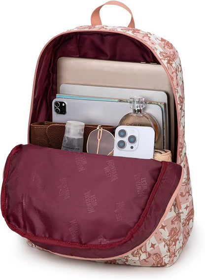 Montana West Backpack for Women Men 2 PCS Lightweight College Bookbags Casual Daypack Backpacks for Commute & Travel