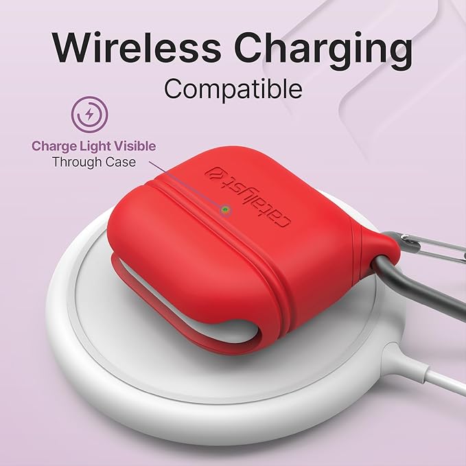 Catalyst Waterproof Case for AirPods 3rd Generation - Wireless and USB-C Charging Compatible AirPods 3rd Generation Case, Drop Protection AirPod Case 3rd Generation One Piece Design with Carabiner