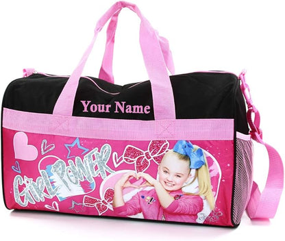 Personalized Licensed Kids Duffel Bag - Jojo Siwa