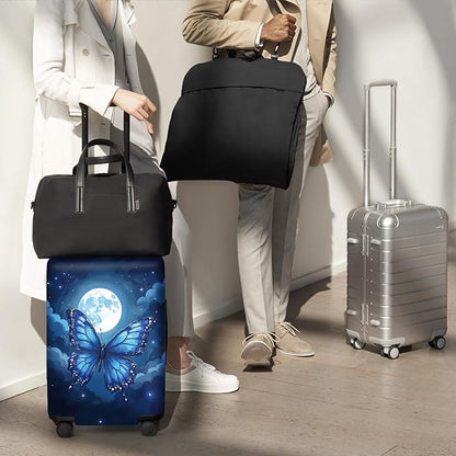 ANNA QUEEN Travel Luggage Cover Suitcase Protector Suitcase Cover Anti-Scratch,Stretchable Bag Cover Washable Durable Polyester