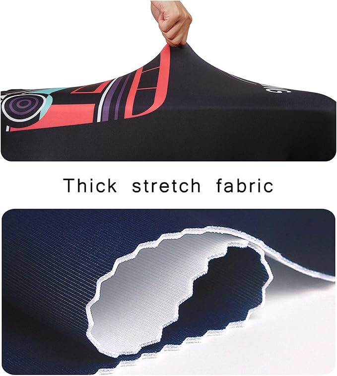 WUJIAONIAO Travel Luggage Cover Baggage Suitcase Cover Protector Skins 18-32 Inch (TRAVELING, L (for 25-28 inch luggage))