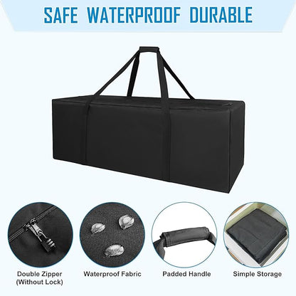 42" Sports Duffle Bag - 155L Extra Large Travel Duffel Luggage Bag with Upgrade 2-way Lockable Zippers, Durable & Water Resistant (42inch)