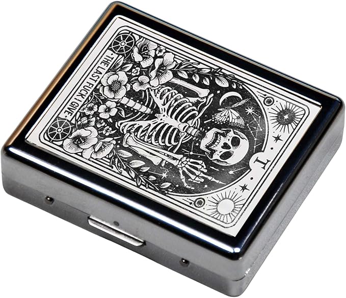 7 Days Chromed Shiny Silver Pill Organizer with Mirror Inside Has 8 Separate Compartments Rectangle,Versatile Storage for Medication - Ideal Travel Accessory (The Last)