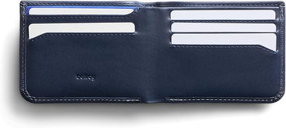 Bellroy Hide & Seek Wallet (Slim Leather Bifold Design, RFID Protected, Holds 5-12 Cards, Coin Pouch, Flat Note Section, Hidden Pocket)