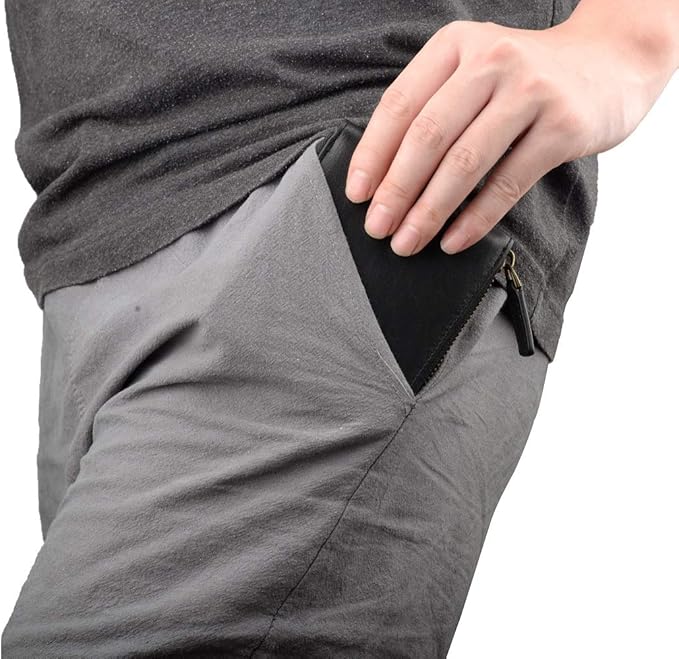 Genuine Leather Zipper Wallet With Coin Pocket, RFID Blocking Zip Around Front Pocket Bifold Wallet, Gift for Men