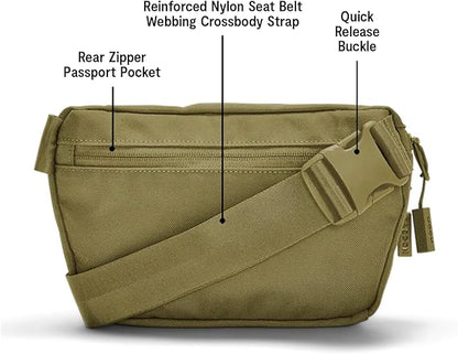 Baboon to the Moon Full Size Fanny Pack 3L – Womens Crossbody, Belt Bag for Women, Fanny Pack for Men, Crossbody Bags for Women Travel, Waist Bags