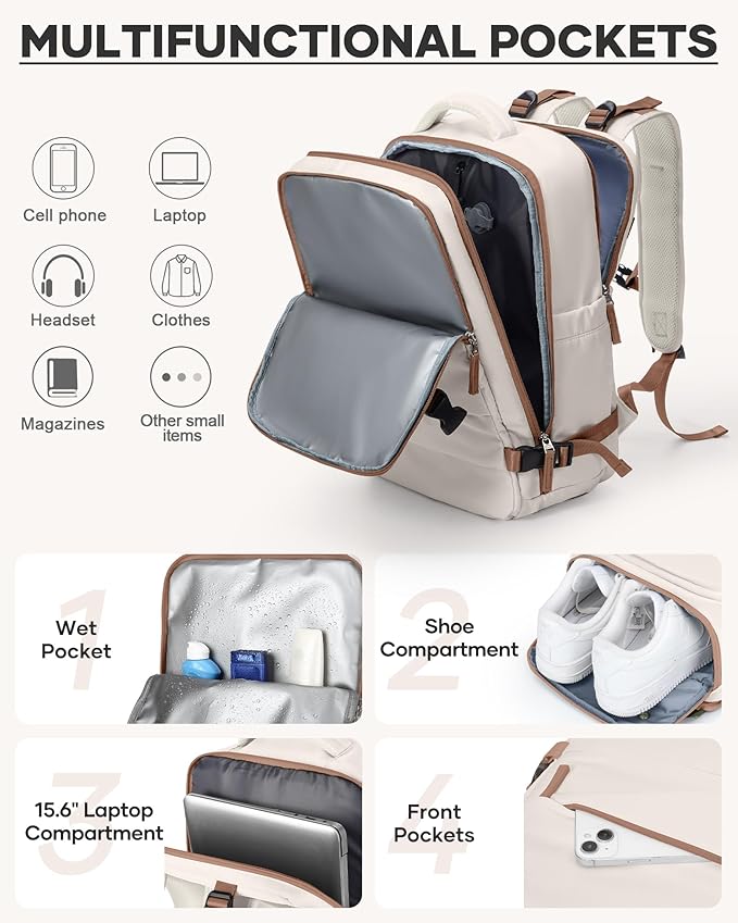 coofay Vacuum Backpack Travel with Pump Vacpack Travel Backpack with Vacuum System Mochila de Viaje Compresion al Vacio Easyvacpack Airbag Backpacks for Traveling Carry on Luggage