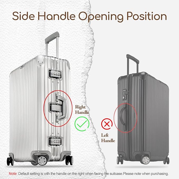 No Disassembly Suitcase Covers for Luggage - 30 Inch Extra Heavy Duty Clear Luggage Cover Protector, Transparent PVC Luggage Protector Suitcase Cover