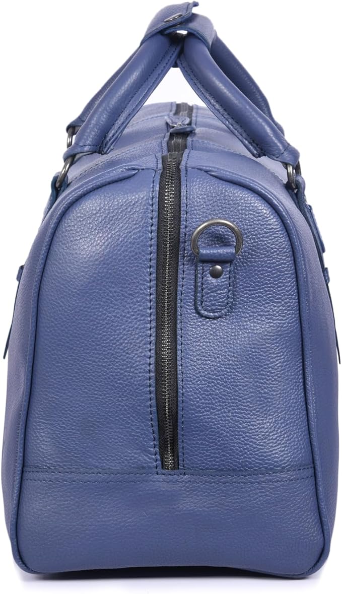 Leather Duffel Bag for Men & Women Travel, Weekend, Overnight, Gym Bag