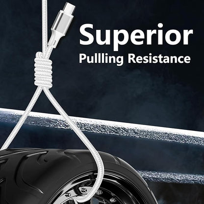 cugunu USB C to USB C Charger Cable, 5 Pack [3/3/6/6/10ft] Type C Fast Charging Cord High Data & Transfer Wire Compatible for iPhone 16/15/Pro/Plus/Pro Max iPad Pro Air 5 Samsung Galaxy(Silver)