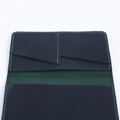 INCARNE Leather Passport Holder for Travel - Passport Case - Passport Wallet for Men - Passport Cover for Women Sleeve Protector - Travel Essentials Vacation Luggage Travel Gifts - Vintage Green