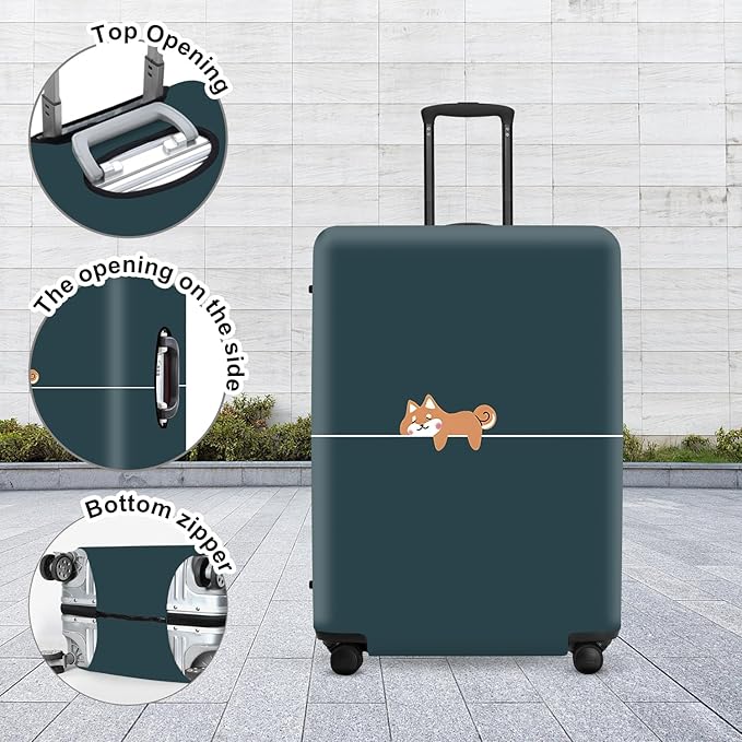 Luggage Cover, Washable Suitcase Cover, Suitcase Protector Anti-scratch Bag cover