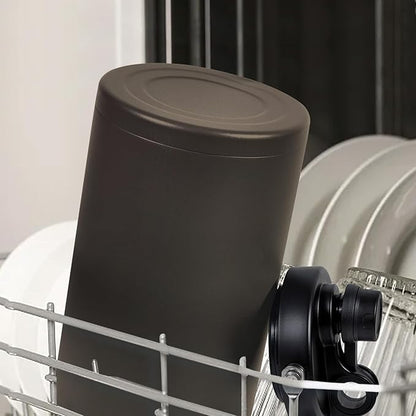 1 Gallon Water Jug Bottle Insulated, 128oz Stainless Steel Water Bottle Jug Wide Mouth Double Vacuum Dishwasher Safe BPA Free for Hot & Cold Drinks Dark Khaki