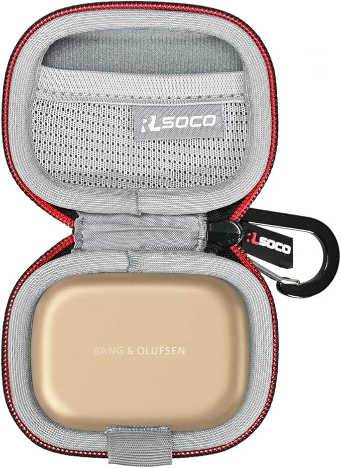 RLSOCO Hard Case for Bang & Olufsen Beoplay EX/Beoplay Eleven Wireless Bluetooth Earphones (Case Only)