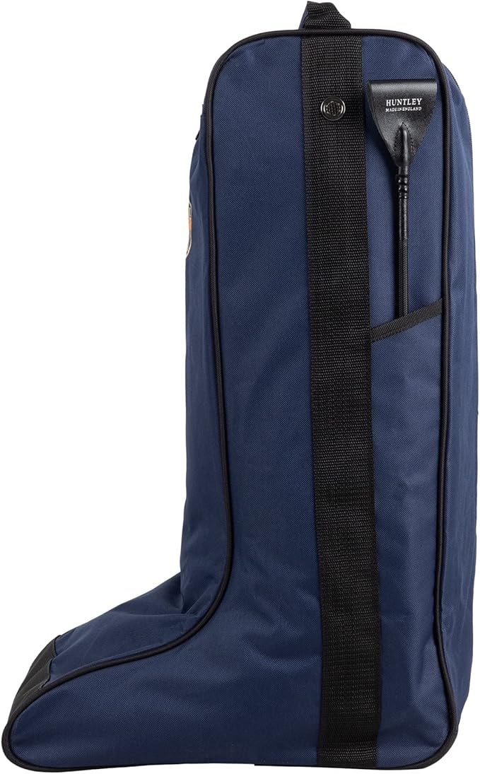 Huntley Equestrian Tall Riding Boot Bag Durable & Premium Horse Riding Boots Storage Protection Zipper Bag Water Resistant, Portable & Easy to Clean