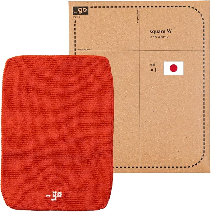 Cable Organizer, Square W, Made in Japan, Orange