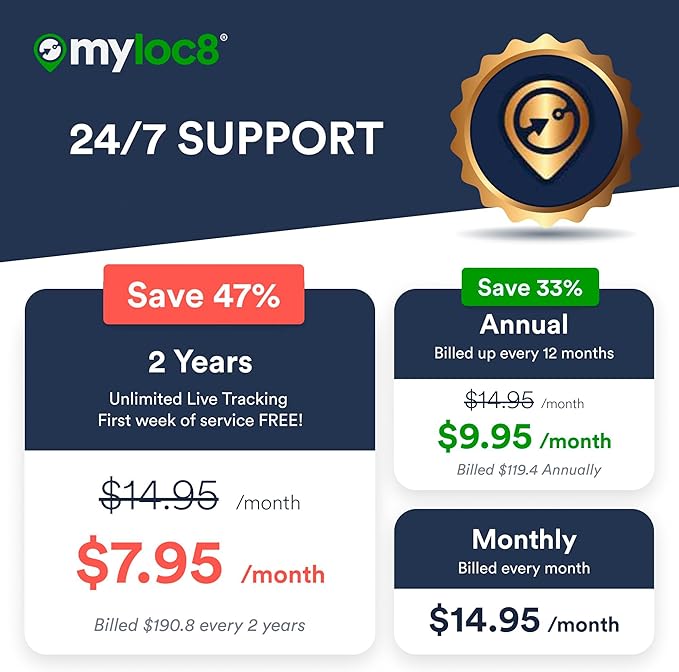 Ultra GPS Tracker for Vehicles – Rugged Waterproof GPS Locator for Cars, Trucks, Hidden Tracking Device, 4G LTE, Real-Time Updates, Long Battery Life (4-Mо Subscription Included)