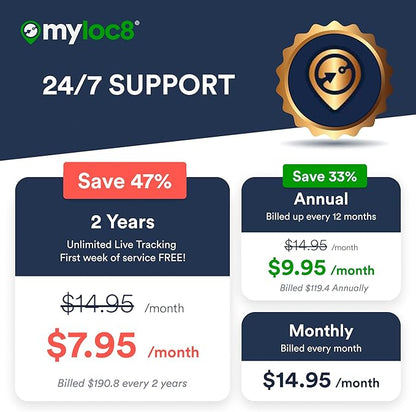 Ultra GPS Tracker for Vehicles – Rugged Waterproof GPS Locator for Cars, Trucks, Hidden Tracking Device, 4G LTE, Real-Time Updates, Long Battery Life (4-Mо Subscription Included)