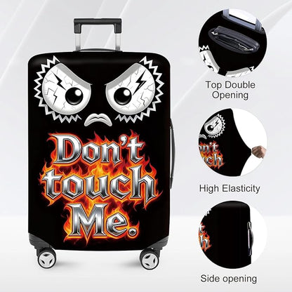 ANNA QUEEN Travel Luggage Cover Suitcase Protector Suitcase Cover Anti-Scratch,Stretchable Bag Cover Washable Durable Polyester