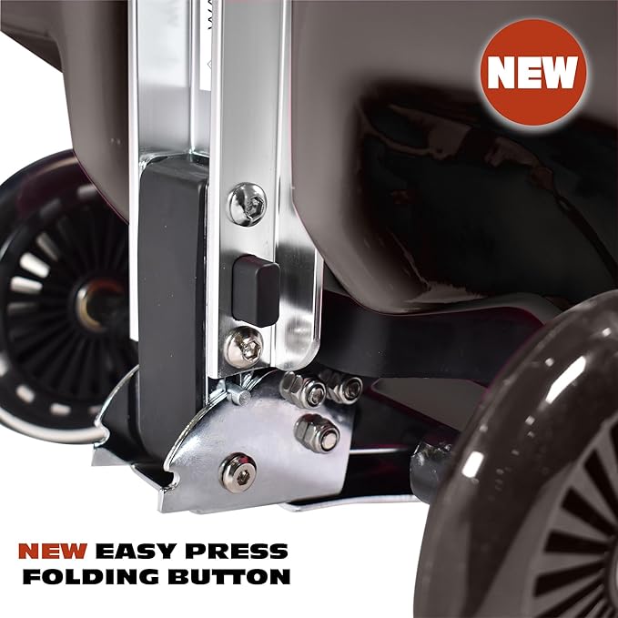 Flyte Frazer the Fox Scooter Suitcase - Rideable, Carry on Compliant 2-in-1 Children's Suitcases, 18 inch Ride on Suitcase for Kids, 25 Litre Capacity Kids' Luggage on Wheels for Children Aged 4+