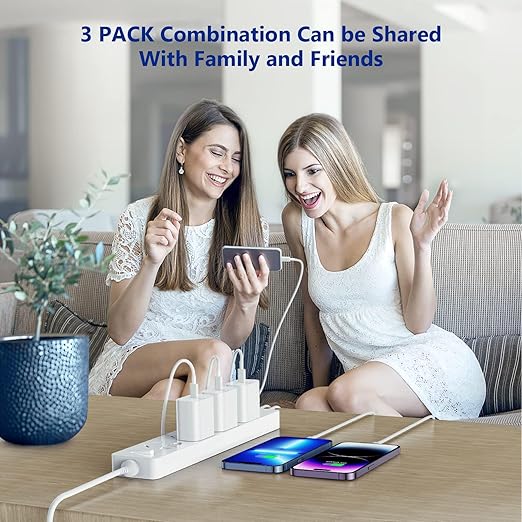 3Pack iPhone Fast Charger[Apple Mfi Certified],10FT iPhone Charger Fast Charging USB C to Lightning Cable with Type C Charger Block Fast Charging Adapter for iPhone 14 13 12 11 Pro Max X Xs Max 8Plus