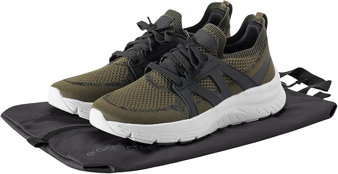 Eagle Creek Pack-It Reveal Extended Stay Set - Compression Travel Packing Cubes Set - Eco-Friendly - Quick-Drying, Water-Resistant Fabric - Pack of 6 - Black