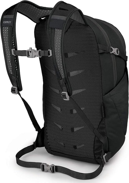 Osprey Daylite Plus Commuter Backpack – Lightweight, Everyday Pack with Laptop Sleeve and Water Bottle Pockets – Ideal for Work, School, and Travel with Versatile Storage Options, Black