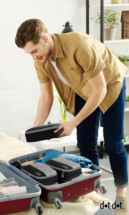 4pc Small Packing Cubes for Travel - Luggage Packing Organizers - Travel Packing Cubes for Suitcases