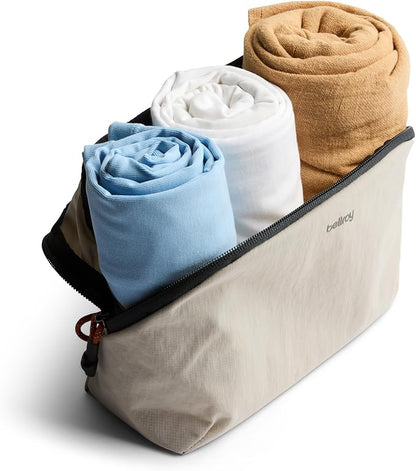 Bellroy Lite Packing Pouch 3L (Organizer Packing Cube for Travel Near and far) - Ash