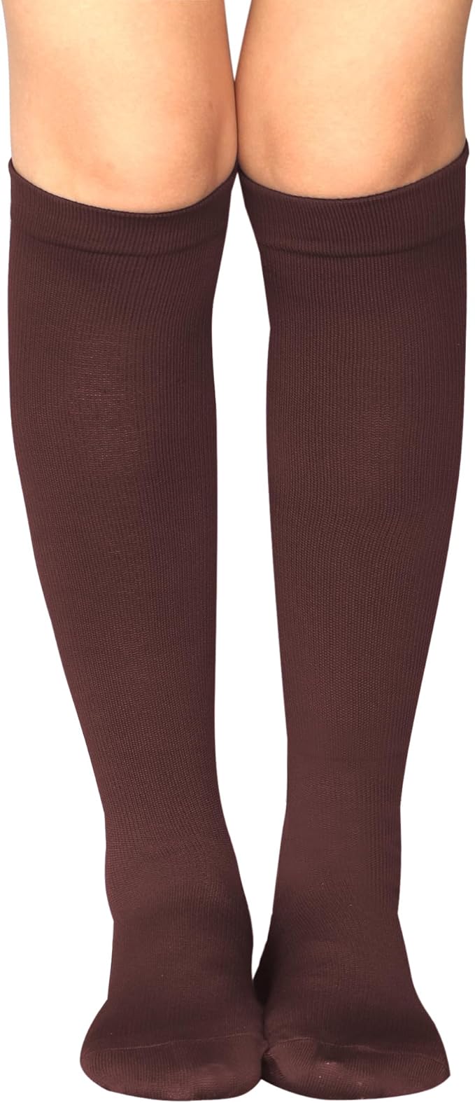 Bestjybt 3 Pairs Compression Socks for Women & Men Circulation 15-20 mmHg Support Socks for Athletic Running Cycling