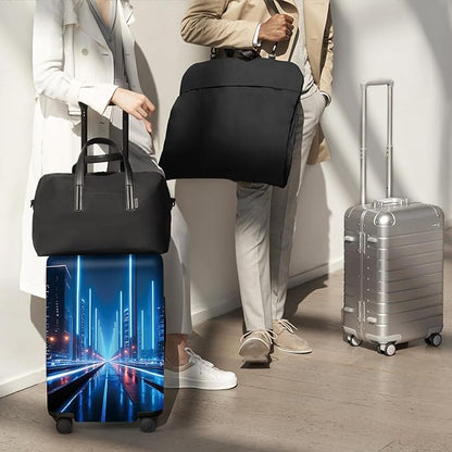 ANNA QUEEN Travel Luggage Cover Suitcase Protector Suitcase Cover Anti-Scratch,Stretchable Bag Cover Washable Durable Polyester