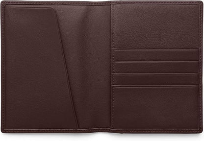 Leatherology Deluxe Passport Cover – Leather Travel Wallet with Card Slots, Pockets & Cash Storage