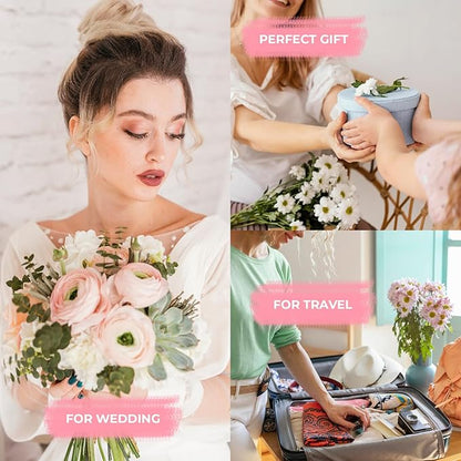 Bridal Emergency Kit for Wedding Day, Wedding Essentials Survival Set for Team Bride, Must-Have 30+ Essentials Travel Kit with Makeup Bag