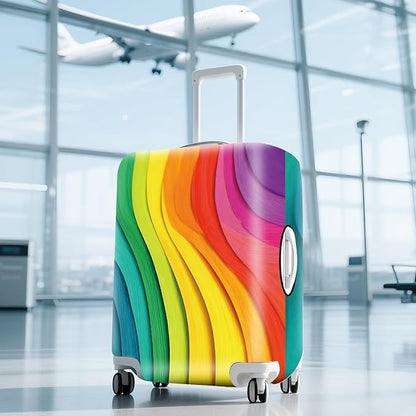 ANNA QUEEN Travel Luggage Cover Suitcase Protector Suitcase Cover Anti-Scratch,Stretchable Bag Cover Washable Durable Polyester