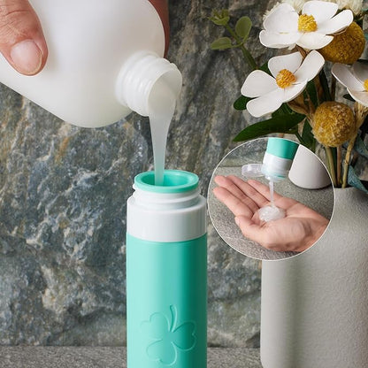 INSFIT 23 Pack Travel Bottles for Toiletries, TSA Approved Silicone Travel Size Toiletries with Toiletry Bag, BPA Free Leak Proof Refillable Travel Essentials for Liquids Shampoo Conditioner Lotion