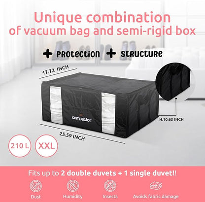 3D Vacuum Bags Semi Rigid… (Black | PARISIENNE, Value Pack)