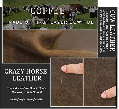 Electronic Organizer Zipper Bag Tech Pouch, Top Grain Leather Handmade, Portable Compact Travel Storage Cases Fits Apple Accessories, Phone, USB Cables, Power Banks, Chargers, Hard Drive