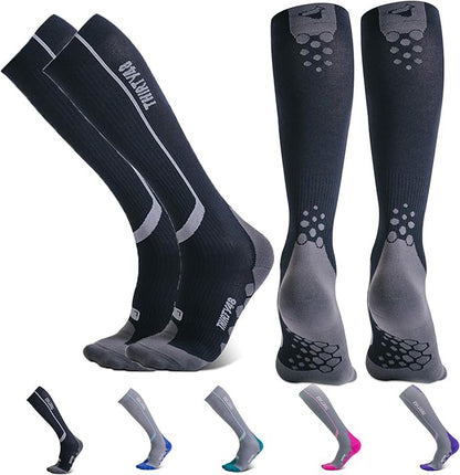 Thirty48 Elite Compression Socks Women & Men Graduated 20-30mmHg for Running, Athletic, Flight Sock - Performance & Recovery
