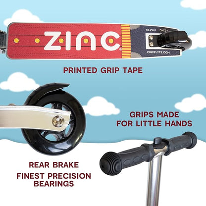 Flyte Perry The Penguin Scooter Suitcase - Rideable, Carry on Compliant 2-in-1 Children's Suitcases, 18 inch Ride on Suitcase for Kids, 25 Litre Capacity Kids' Luggage on Wheels for Children Aged 4+