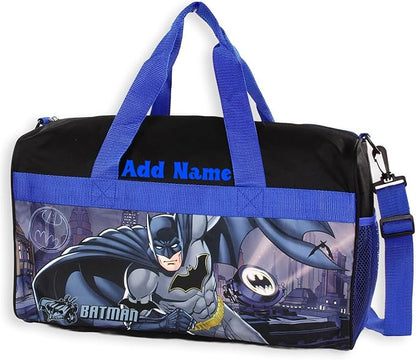 Personalized Licensed Kids Duffel Bag - BATMAN