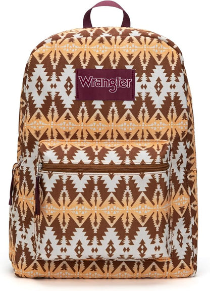 Montana West Wrangler Lightweight Backpack for Women Water Resistant 800D Casual Daypack for College, Commute, Travel & Gym