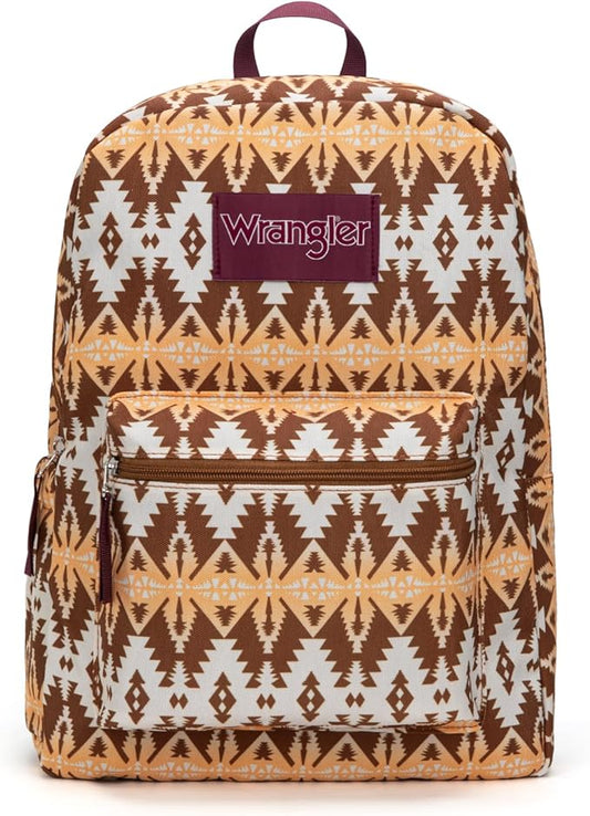 Montana West Wrangler Lightweight Backpack for Women Water Resistant 800D Casual Daypack for College, Commute, Travel & Gym