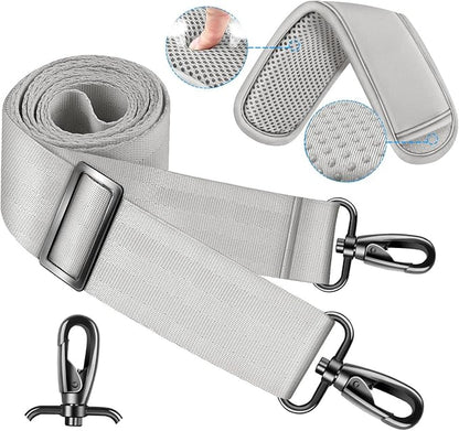 ZINZ 60 Inch Shoulder Strap with Removable Ultra-Thick Pad, Adjustable Buckles Shoulder Crossbody Strap for Luggage Bag