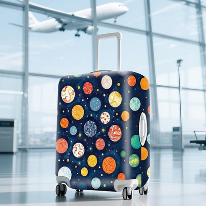 ANNA QUEEN Travel Luggage Cover Suitcase Protector Suitcase Cover Anti-Scratch,Stretchable Bag Cover Washable Durable Polyester