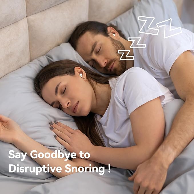 Ear Plugs for Sleeping Noise Cancelling, 24-30dB Ear Plugs for Noise Reduction, Hearing Protection, Silicone Soft Reusable EarPlugs for Sleep, Concert, Focus with Case & 4 Pair Eartips