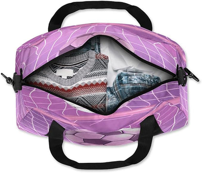 Kids Duffel Bag for Boys Girls Teens, Sports Soccer Waterproof Gym Sports Duffle Bags Dance Travel Overnight Weekender Bag for School Practice